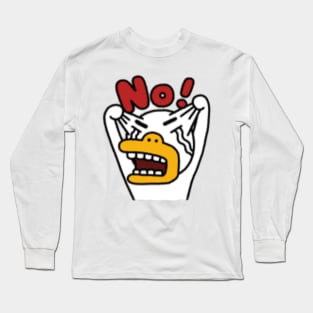 KakaoTalk Friends Tube (Angry) Long Sleeve T-Shirt